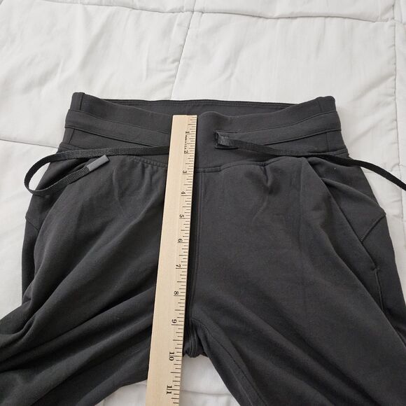 Lululemon Joggers Womens 2 Black Ready to Rulu High Rise Pants Gym Outdoor 29" - Picture 8 of 9
